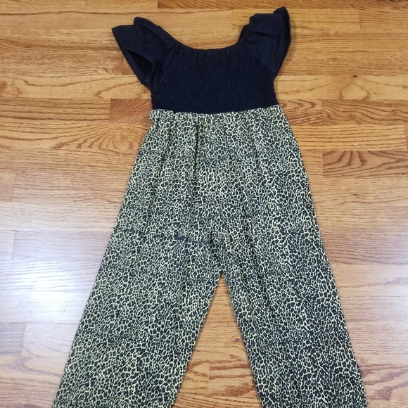 Girls leopard print jumpsuit size 6x, Havengirl - Picture 3 of 3